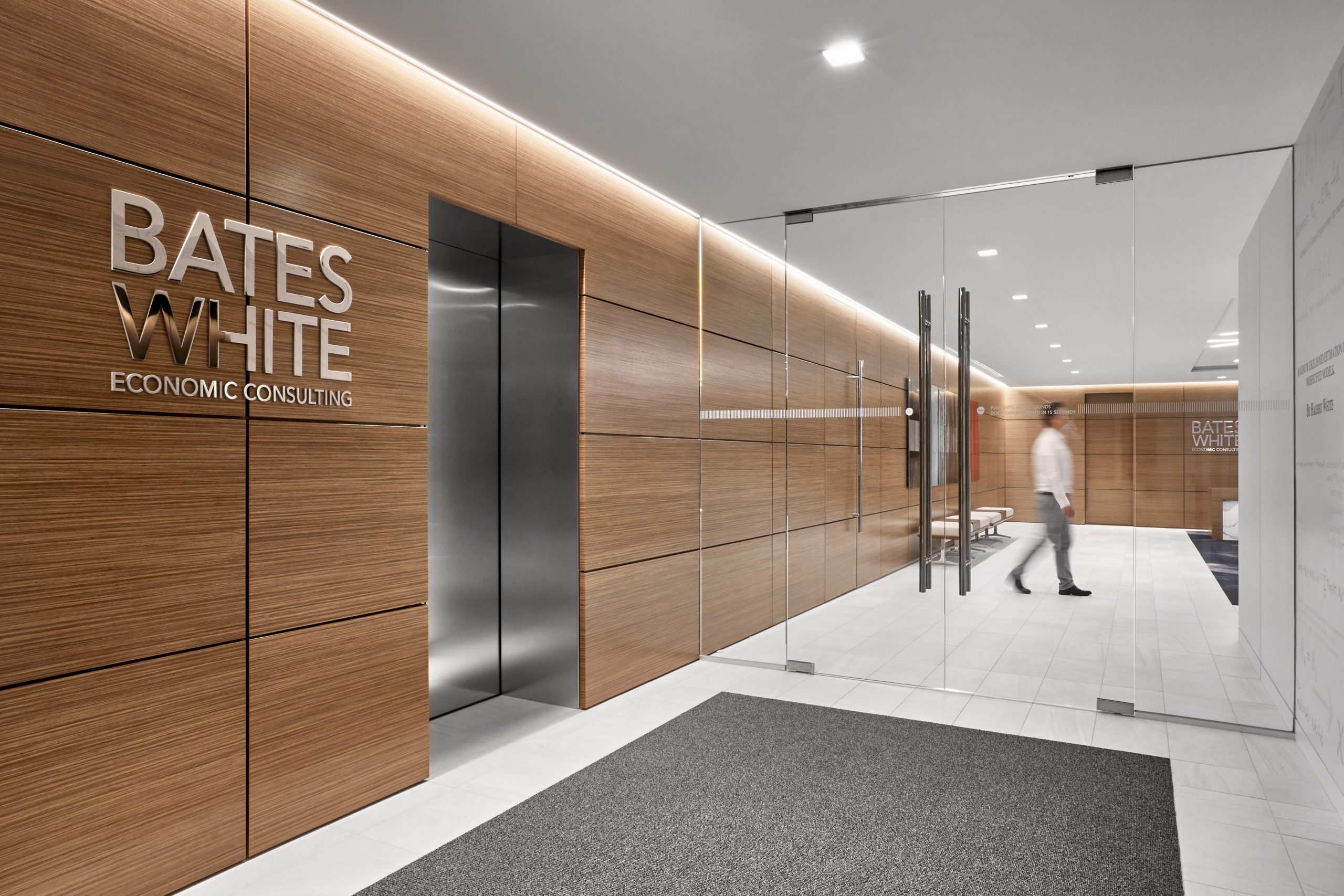 Bates White elevator lobby Washington, DC