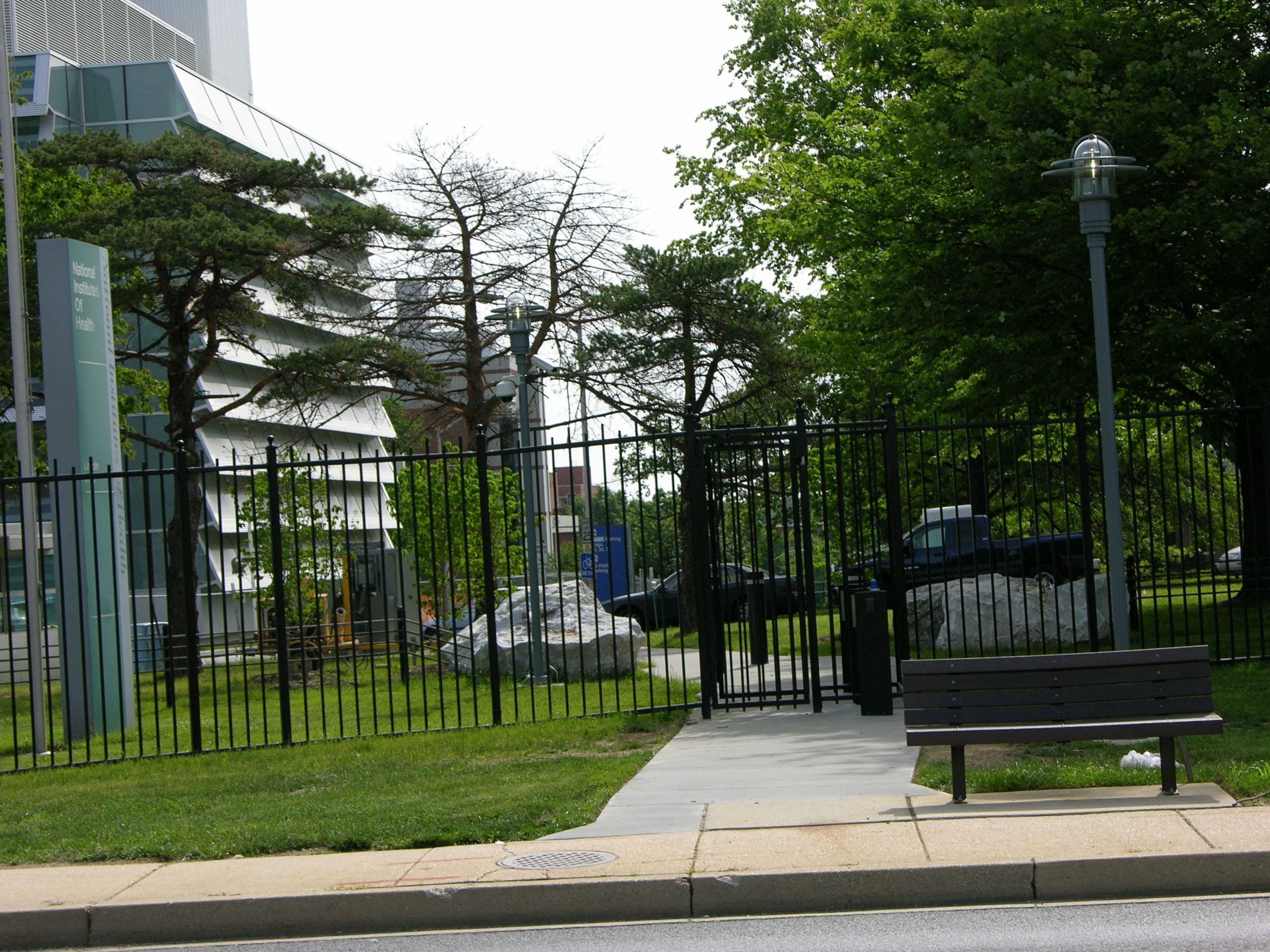 NIH Security Fence
