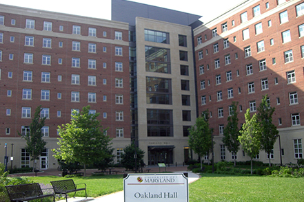 University of Maryland Oakland Hall & SCUB College Park, Maryland